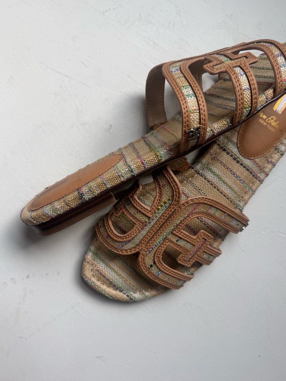 Sam Edelman Bay Multi Slide Sandals - Picture 5 of 16